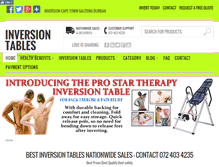 Tablet Screenshot of inversiontables.co.za